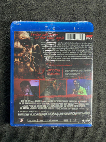 Rottentail (Blu-ray, HorrorPack, 2018 Horror, Widescreen, NEW/Sealed)