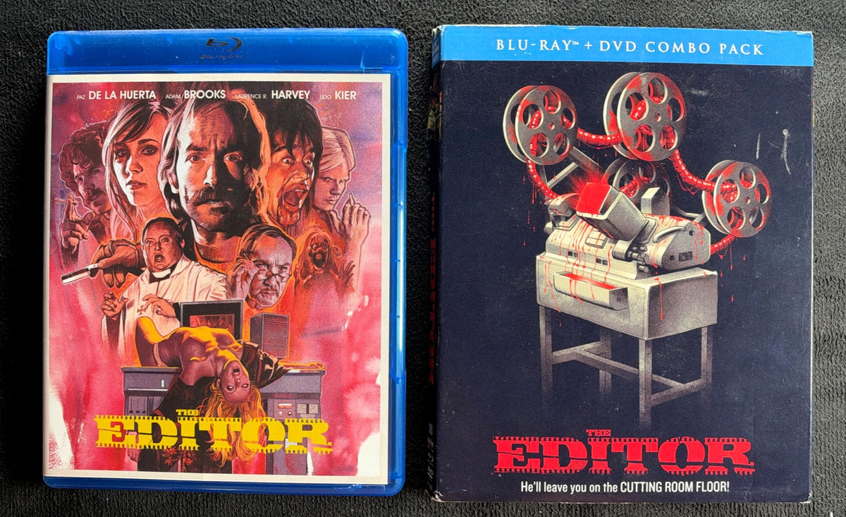 The Editor (Blu-ray, Scream Factory, Slipcover, Horror Classic, Widescreen)