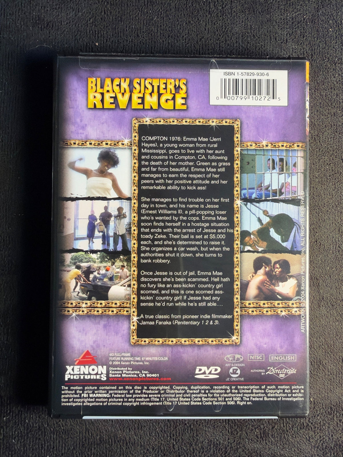 Black Sister's Revenge (DVD, Xenon Pictures, Special Edition)