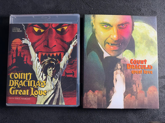 Count Dracula's Great Love (Blu-ray, Vinegar Syndrome, Slipcover, NEW/Sealed)