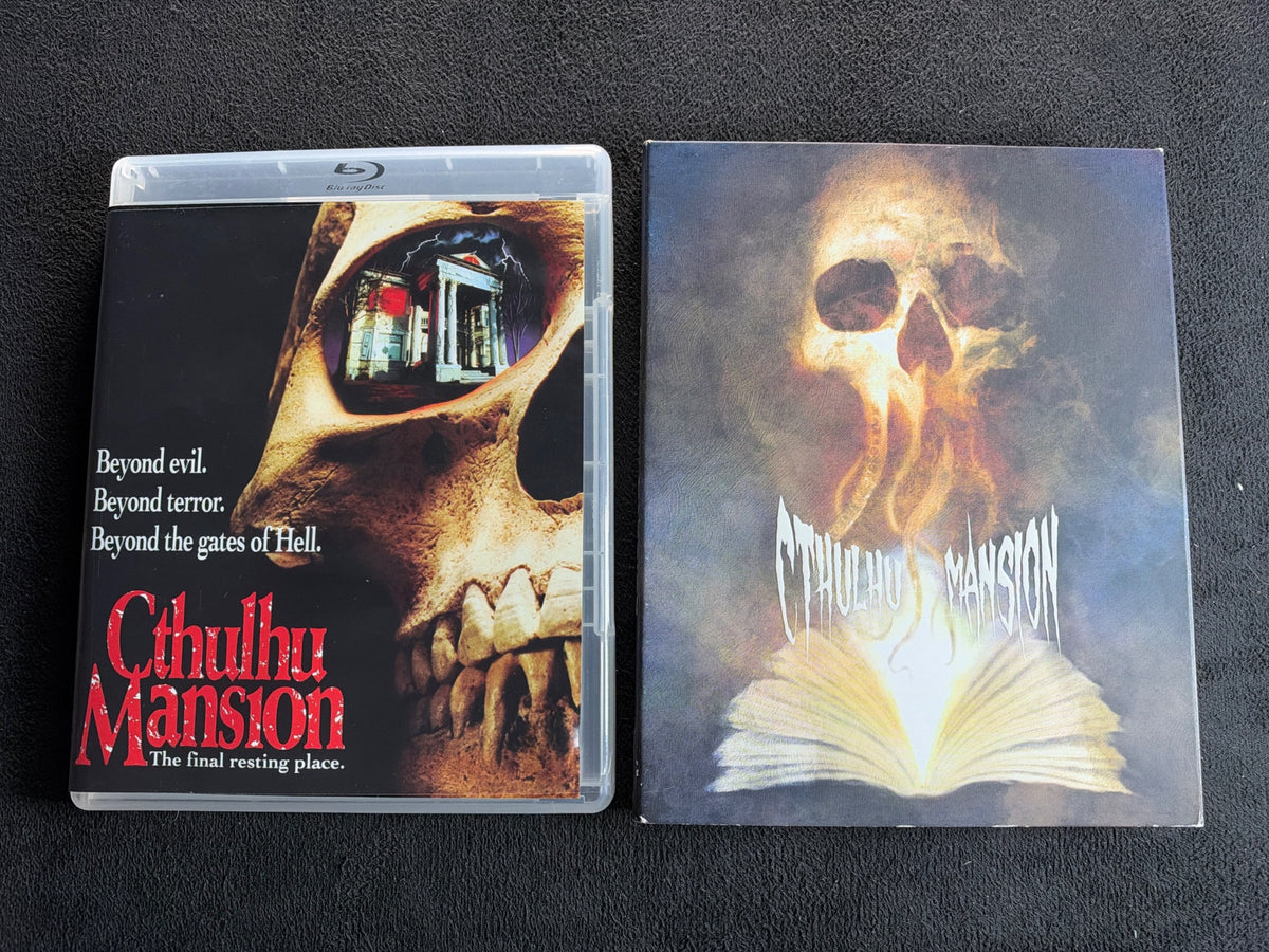 Cthulhu Mansion (Blu-ray, Vinegar Syndrome, Slipcover, 90's Horror)