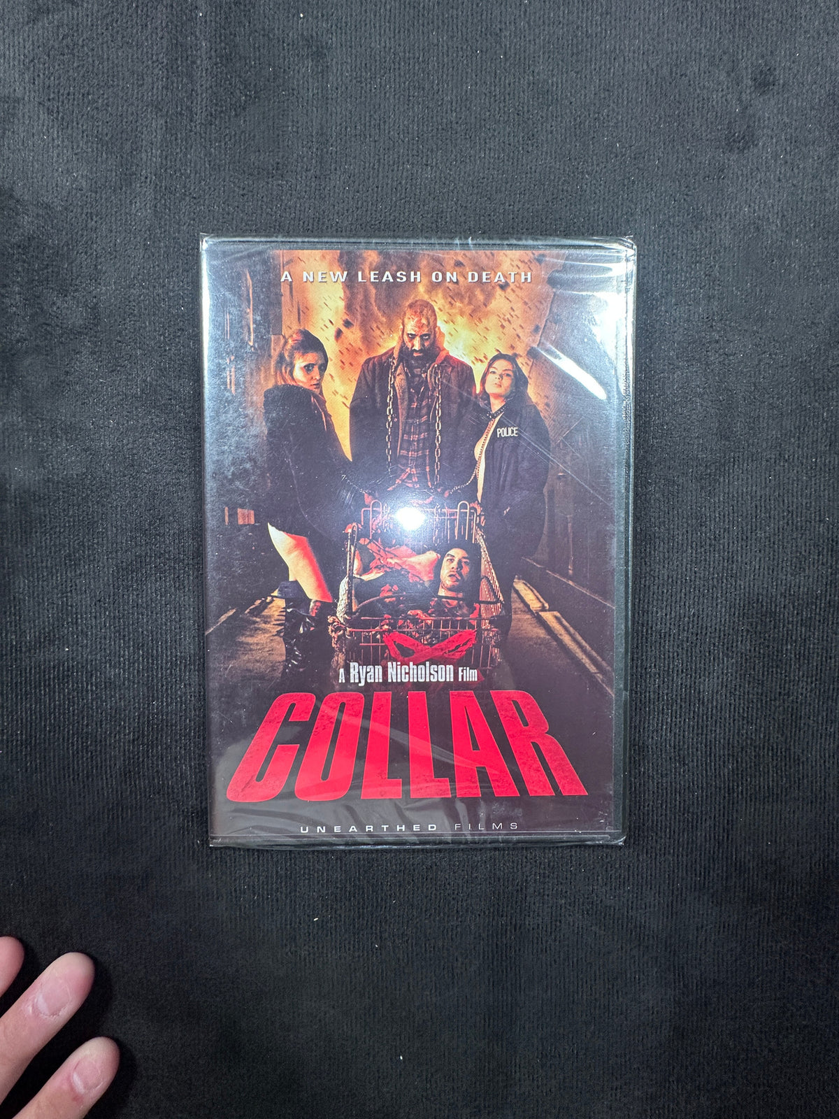 Collar (DVD, Unearthed Films, Ryan Nicholson Classic Horror, NEW/Sealed)