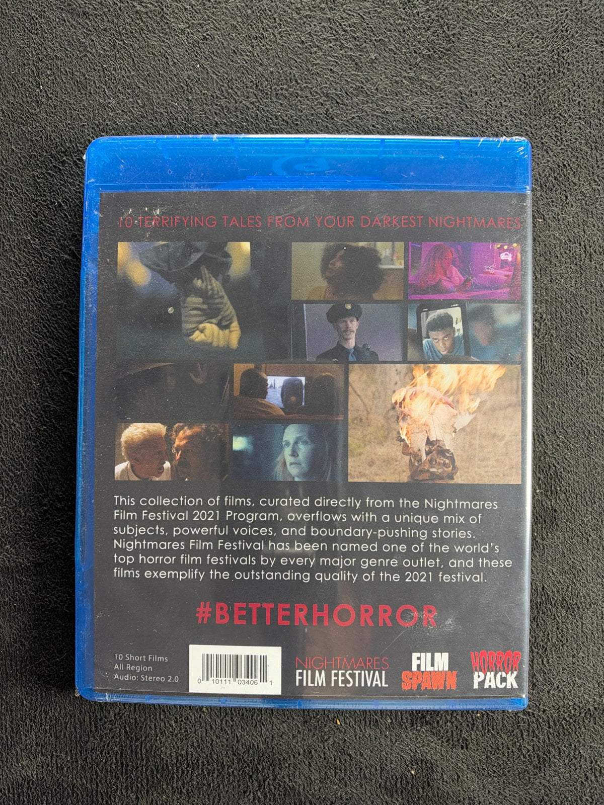 Bad Dreams: The Best of Nightmares Film Festival 2021 (Blu-ray, HorrorPack, NEW)