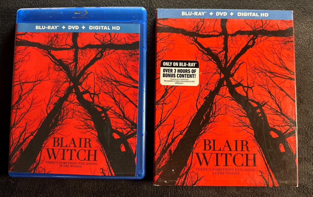 Blair Witch (Blu-ray, Lionsgate Films, Classic Horror, Slipcover)