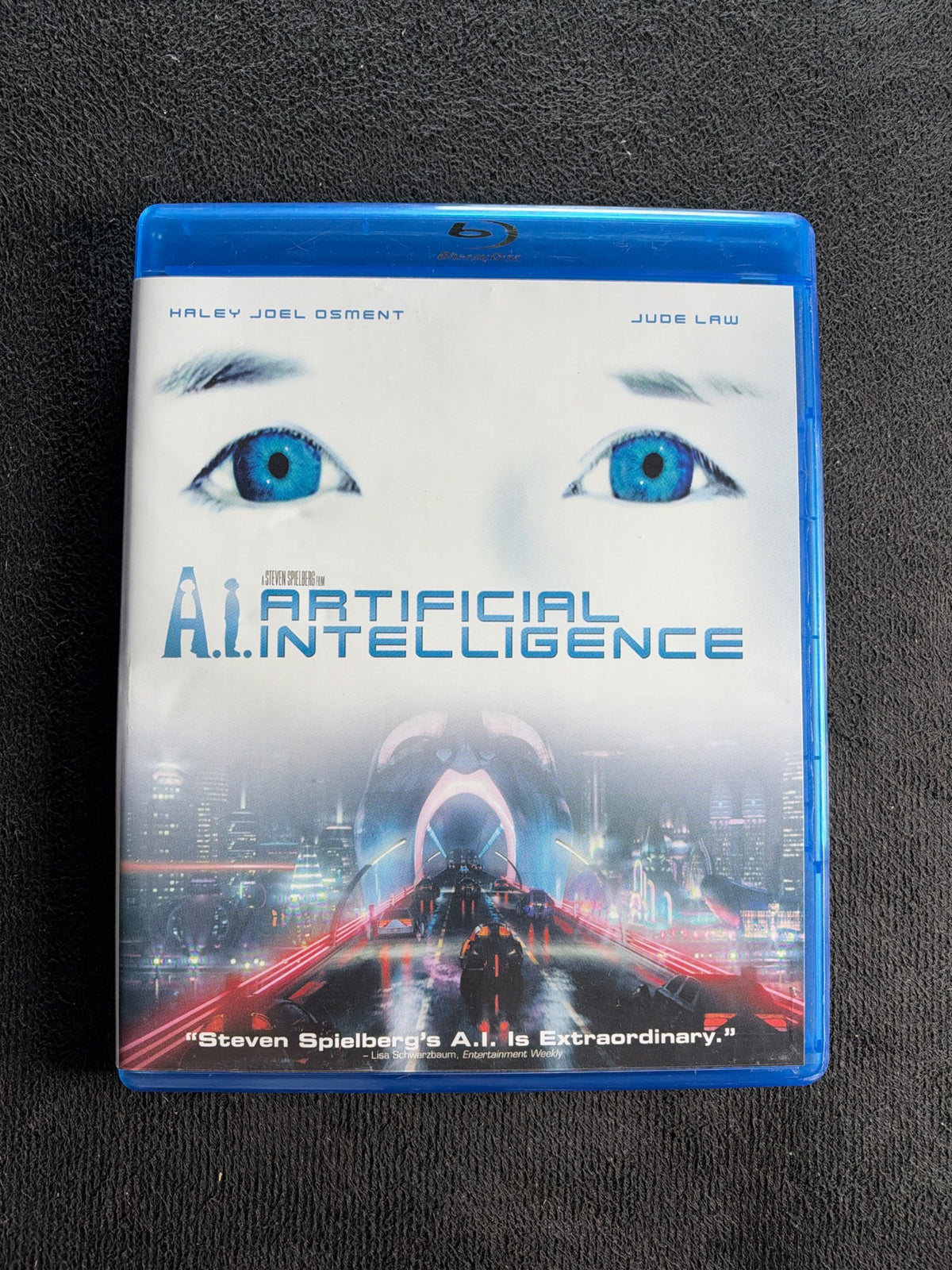 A.I. Artificial Intelligence (Blu-ray, Paramount Pictures, 2001 Classic)