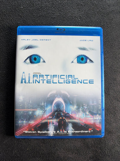 A.I. Artificial Intelligence (Blu-ray, Paramount Pictures, 2001 Classic)
