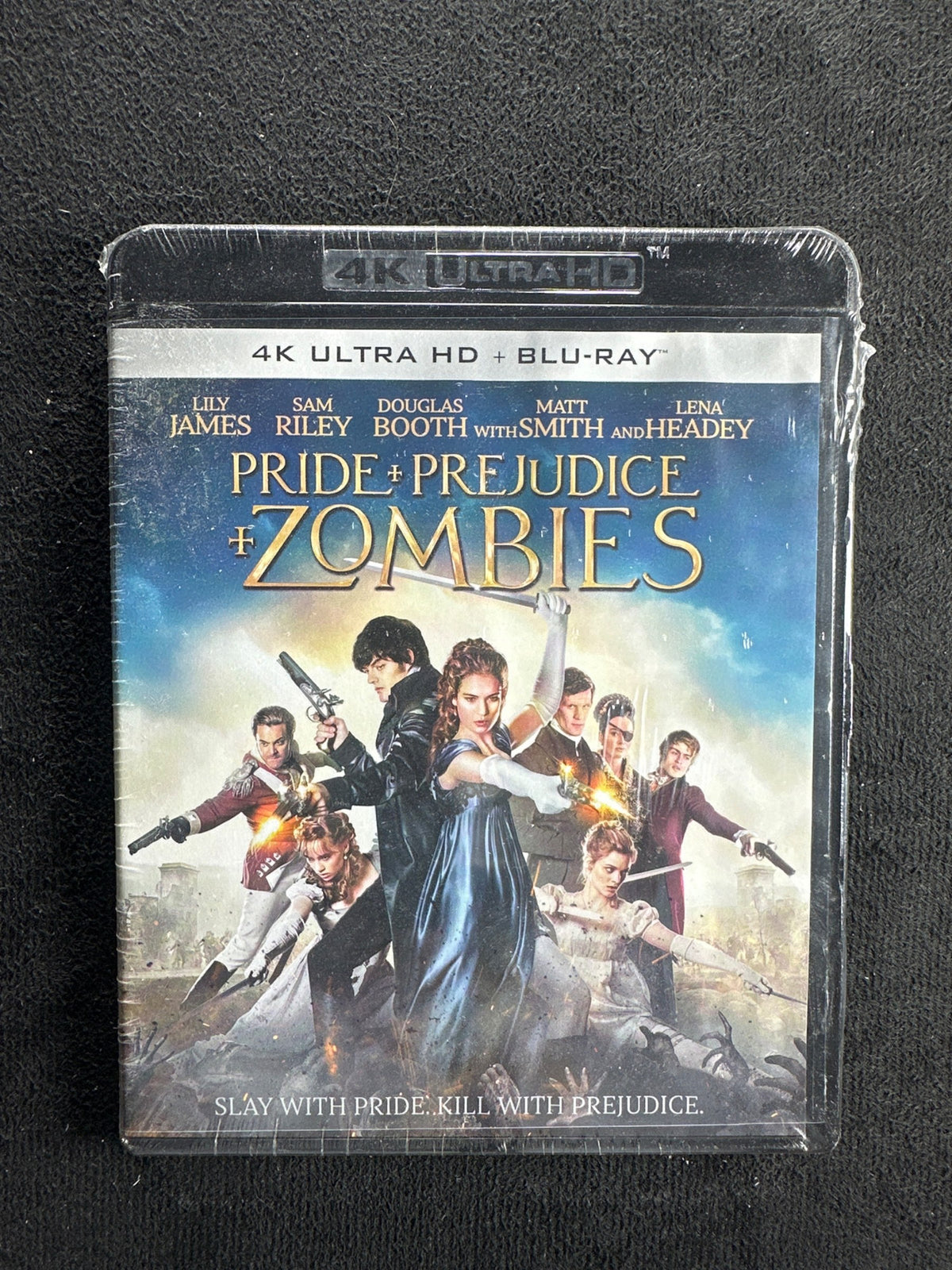 Pride + Prejudice + Zombies (4K UHD, Sony Pictures, NEW/Sealed)