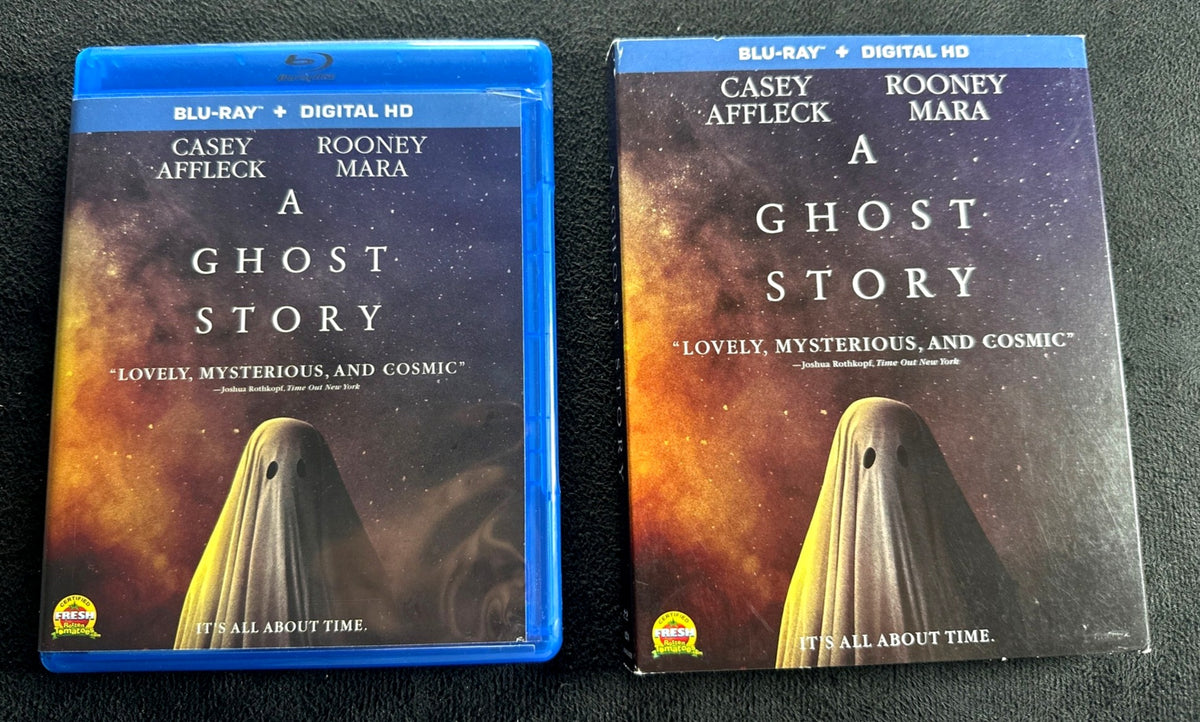 A Ghost Story (Blu-ray, A24, Rare Slipcover, 2017 Horror, No Digital)