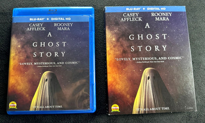 A Ghost Story (Blu-ray, A24, Rare Slipcover, 2017 Horror, No Digital)