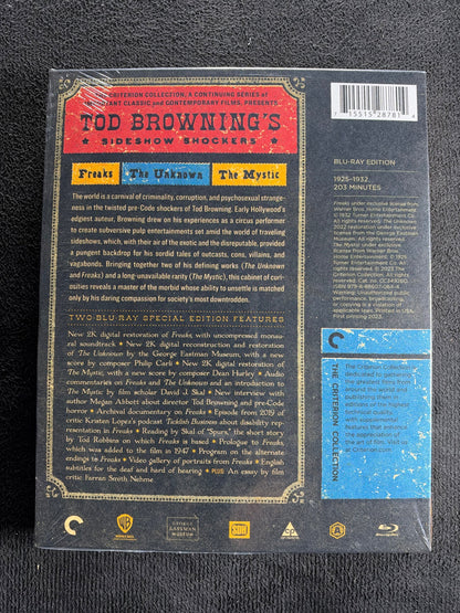 Tod Browning's Sideshow Shockers (Freaks / The Unknown / The Mystic) (Blu-ray)