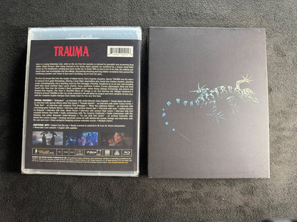 Trauma  (Blu-ray, Vinegar Syndrome, Slipcover, Horror Classic, NEW/Sealed)