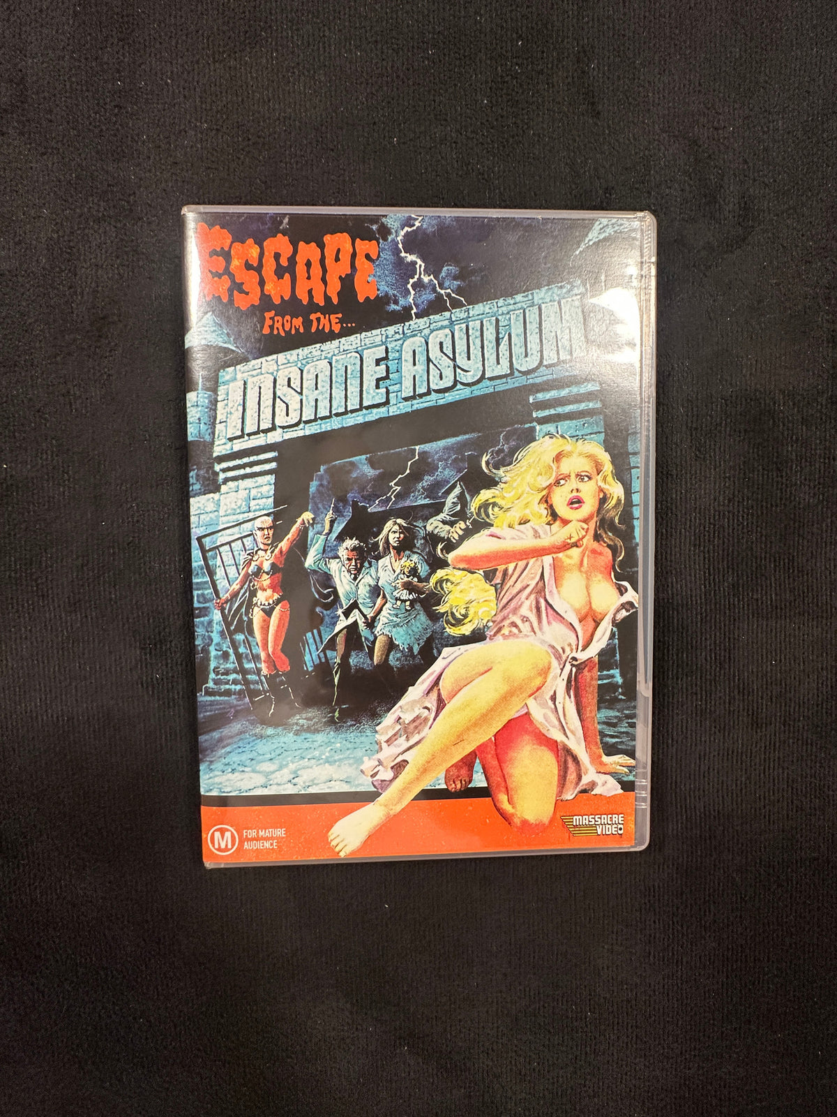 Escape From the Insane Asylum (DVD, Massacre Video, Limited Edition 1000 Made)