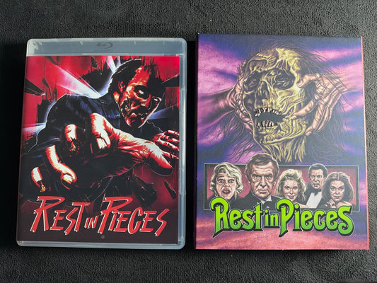 Rest in Pieces (Blu-ray, Vinegar Syndrome, Slipcover, 80's Classic Horror)
