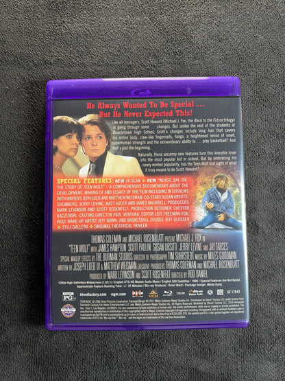 Teen Wolf (Blu-ray, Collector's Edition, Scream Factory, 80's Classic)