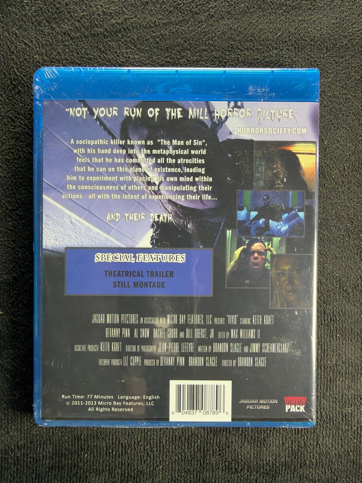 Vivid (Blu-ray, HorroPack, 2011 Horror, Widescreen, NEW/Sealed)