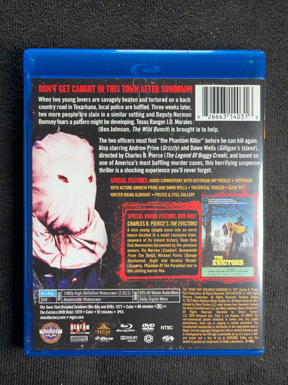 The Town That Dreaded Sundown 1976 (Blu-ray, Shout Factory, Classic Horror)