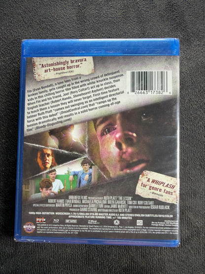 The Lesson (Blu-ray, Scream Factory, 2015 Horror Classic, NEW/Sealed)