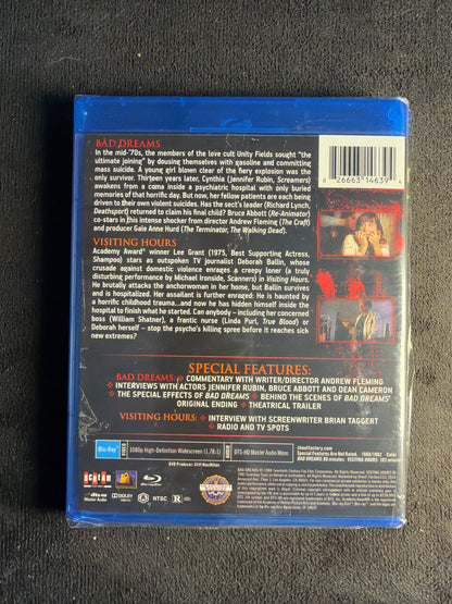Bad Dreams / Visiting Hours (Blu-ray, Scream Factory, NEW/Sealed)