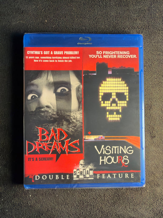 Bad Dreams / Visiting Hours (Blu-ray, Scream Factory, NEW/Sealed)