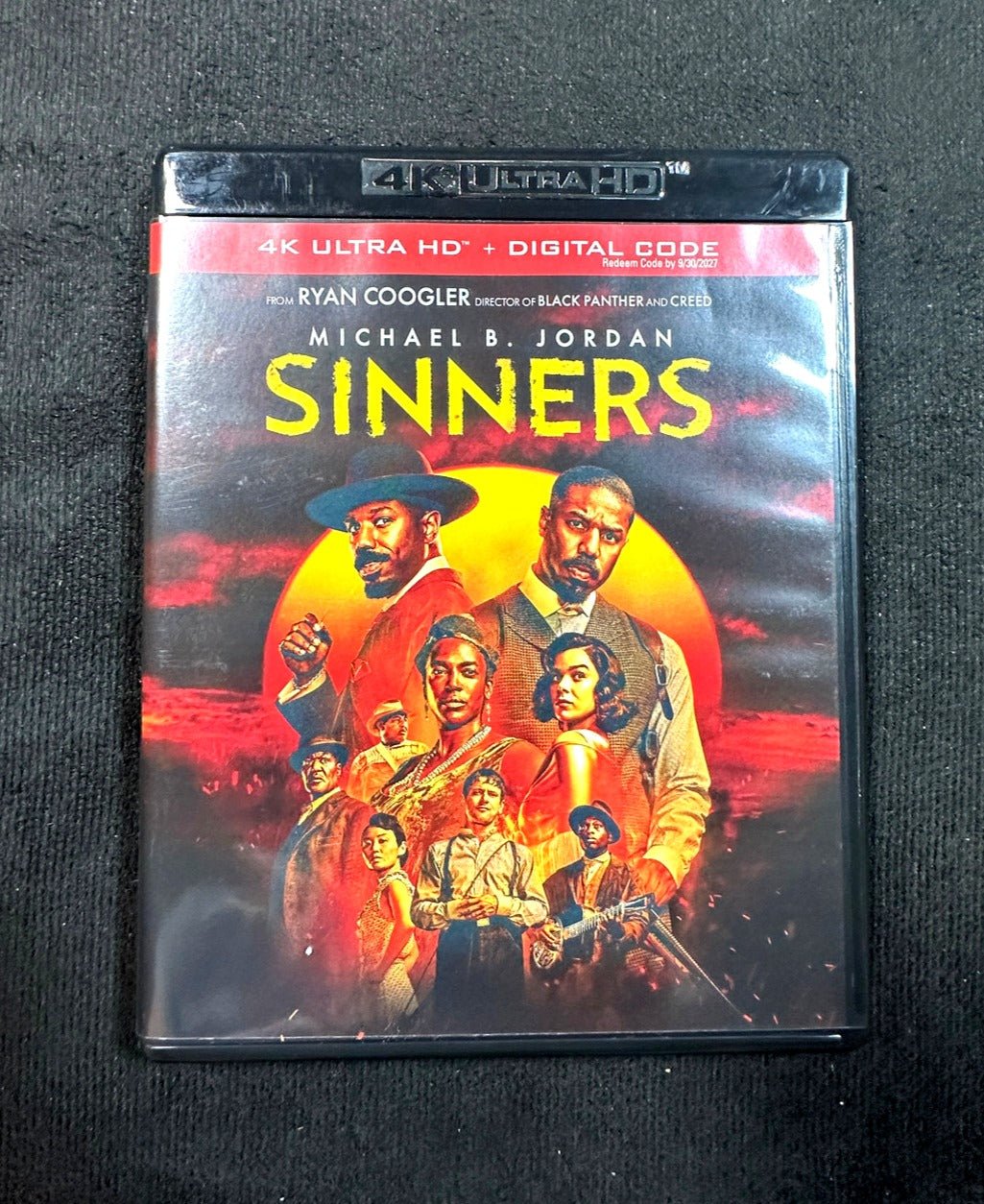 Sinners (4K UHD, Warner Bros, Michael B. Jordan Classic, No Digital)