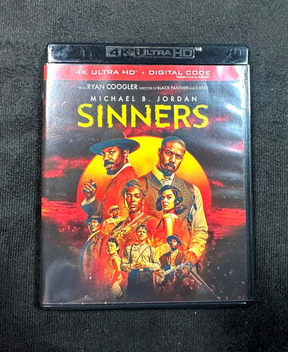 Sinners (4K UHD, Warner Bros, Michael B. Jordan Classic, No Digital)