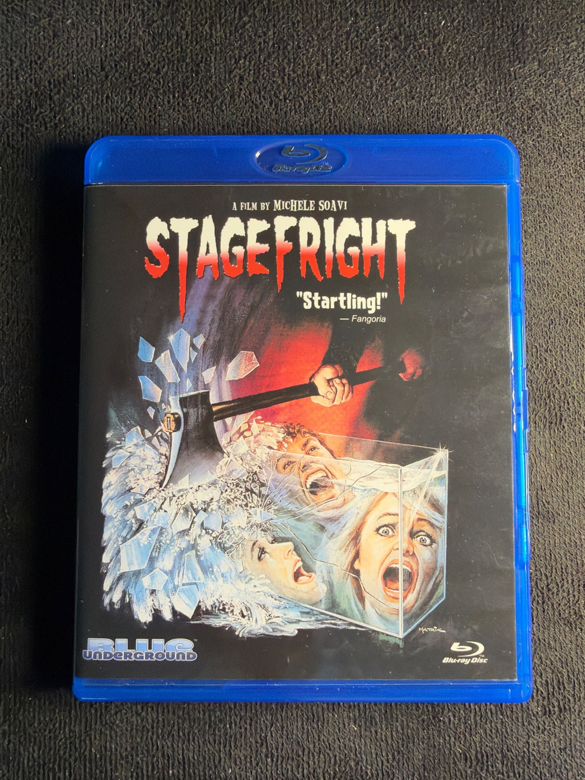 Stagefright (Blu-ray, Blue Underground, 80's Horror Classic, Widescreen)