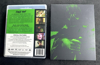 Jungle Trap + Run Coyote Run (Blu-ray, Vinegar Syndrome Partner Label, Slipcover