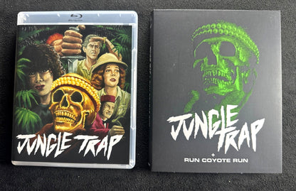 Jungle Trap + Run Coyote Run (Blu-ray, Vinegar Syndrome Partner Label, Slipcover
