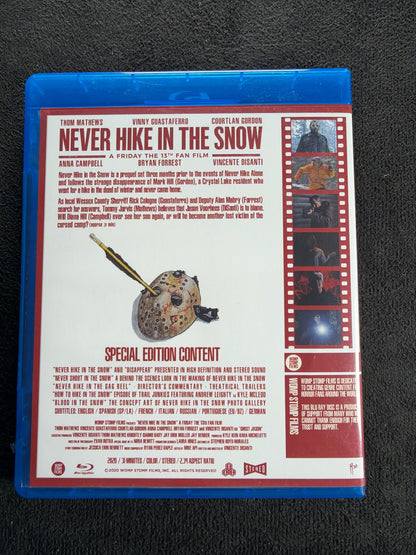 Never Hike in the Snow (Blu-ray, Womp Stomp Films, Friday the 13th Fan Film)