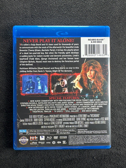 Witchboard (Blu-ray, Scream Factory, Tawny Kitaen 80's Classic)