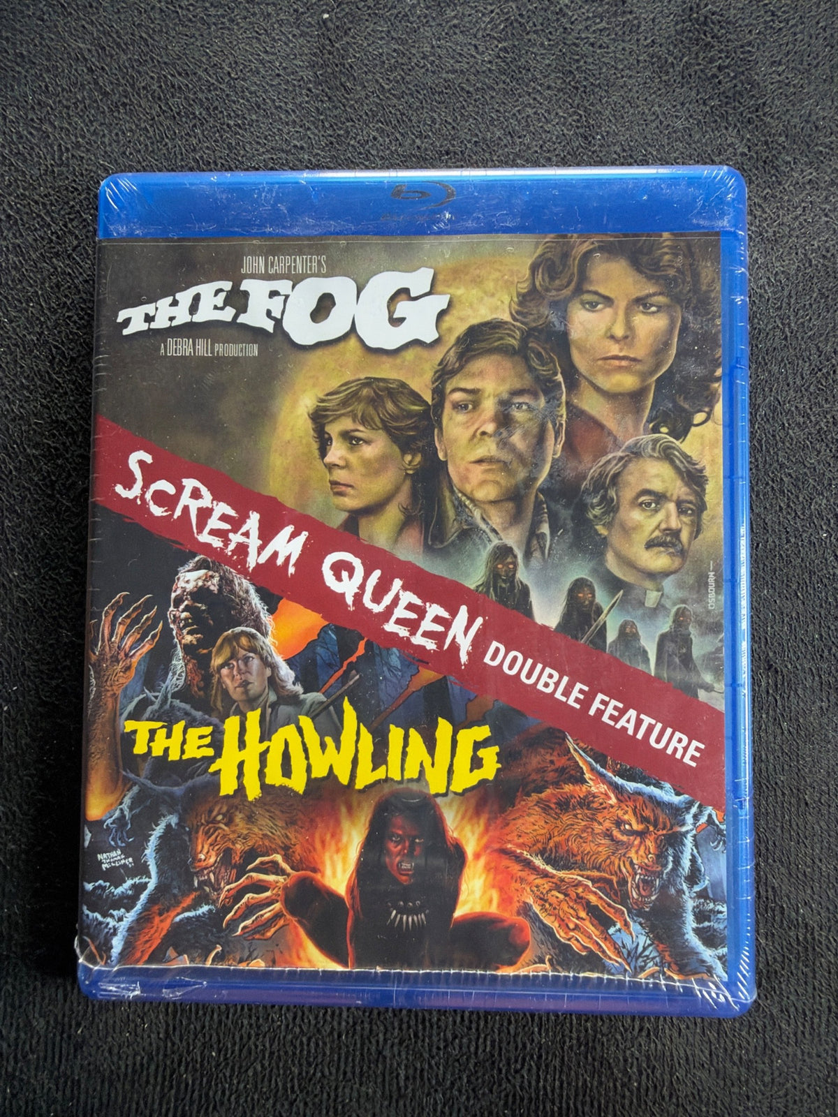 Scream Queen Double Feature: The Fog & The Howling (Blu-ray, Shout! Factory, NEW
