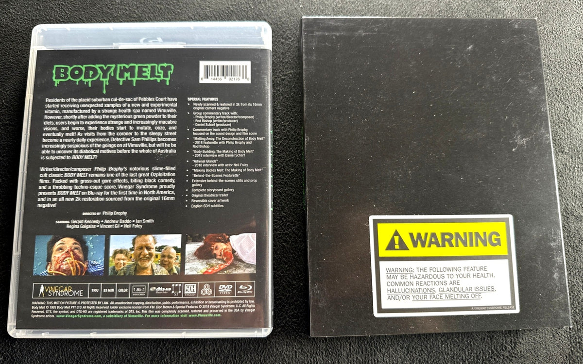 Body Melt (Blu-ray, Vinegar Syndrome, Slipcover, 90's Classic Horror)