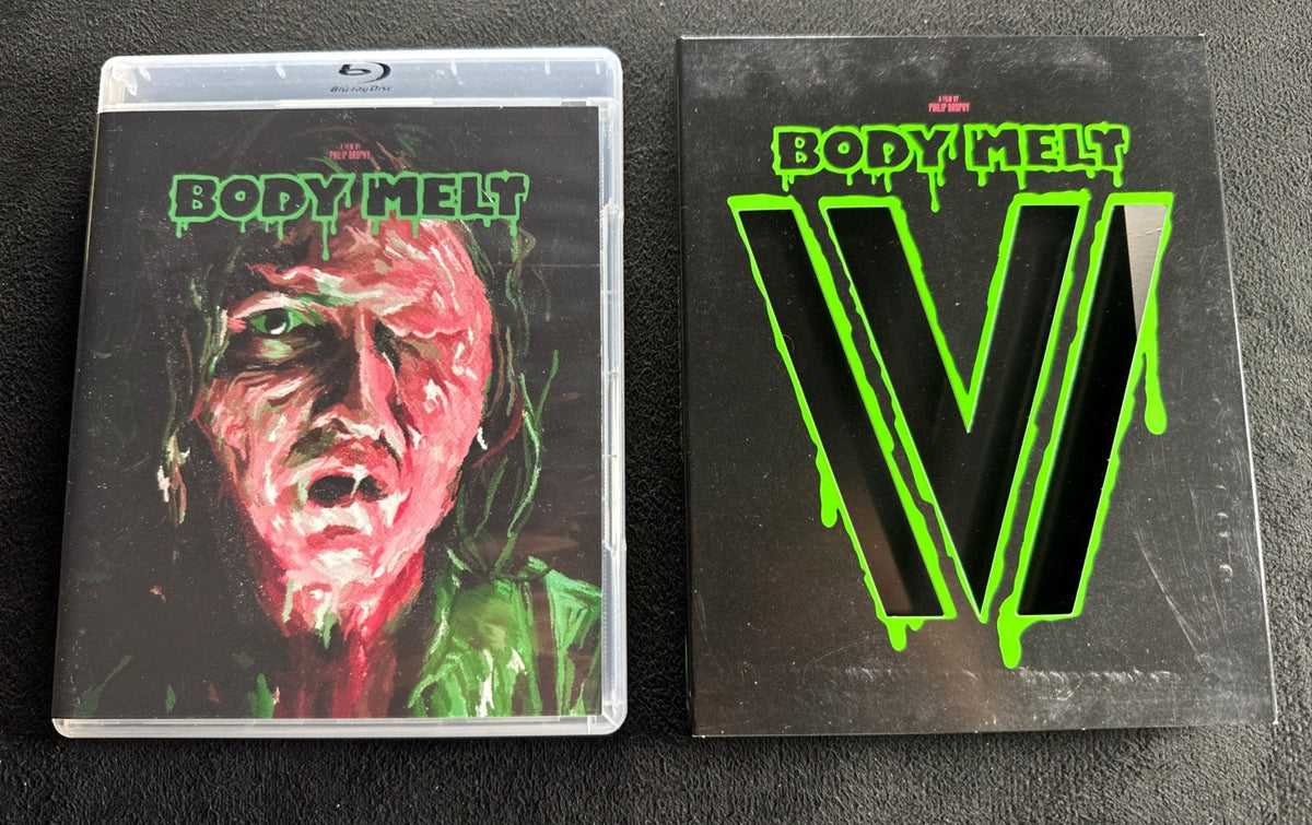 Body Melt (Blu-ray, Vinegar Syndrome, Slipcover, 90's Classic Horror)