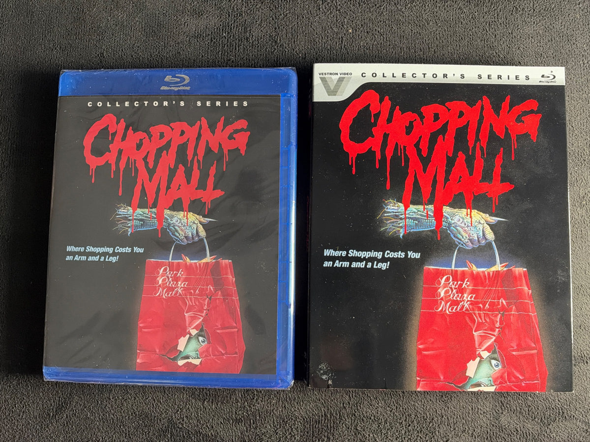 Chopping Mall  (Blu-ray, Vestron Video, Slipcover, 80's Classic, NEW/Sealed)
