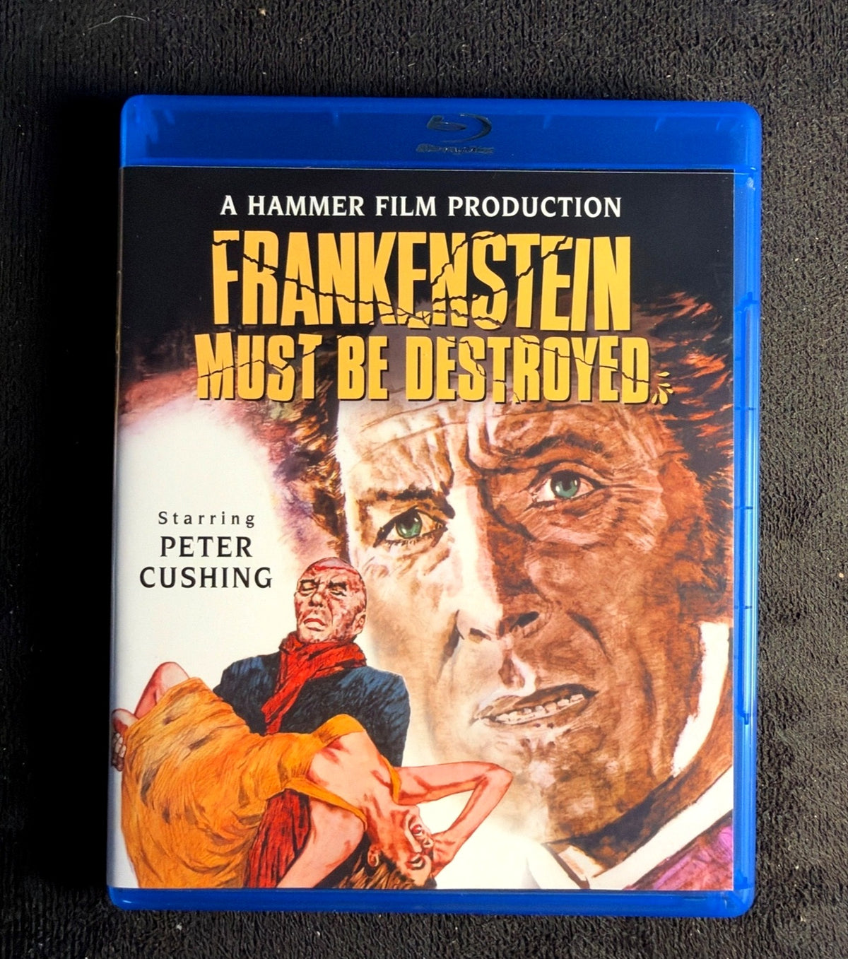 Frankenstein Must Be Destroyed (Blu-ray, Warner Bros, 60's Horror Classic)