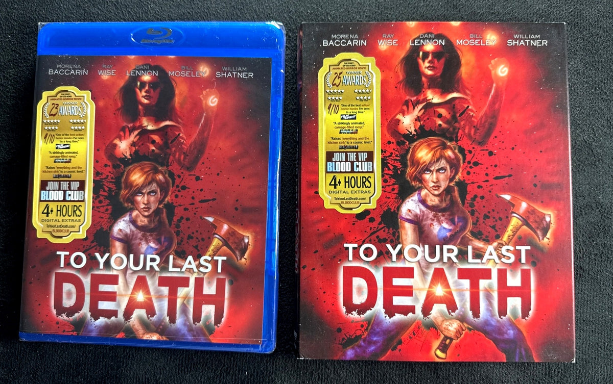 To Your Last Death (Blu-ray, Quiver Films, Slipcover, NEW/Sealed)