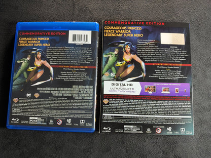 Wonder Woman: Commemorative Edition (Blu-ray, Warner Bros., Slipcover, No Dig)