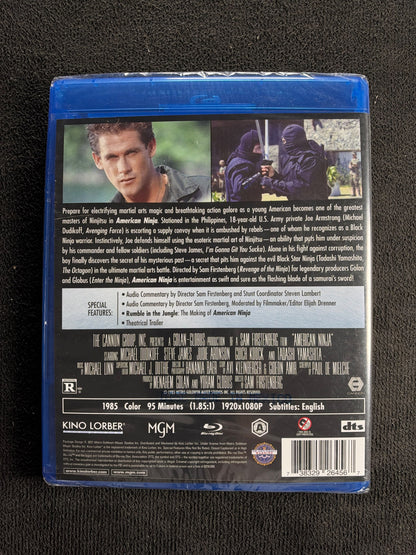 American Ninja (Blu-ray, Kino Lorber, 80's Classic, Widescreen, NEW/Sealed)
