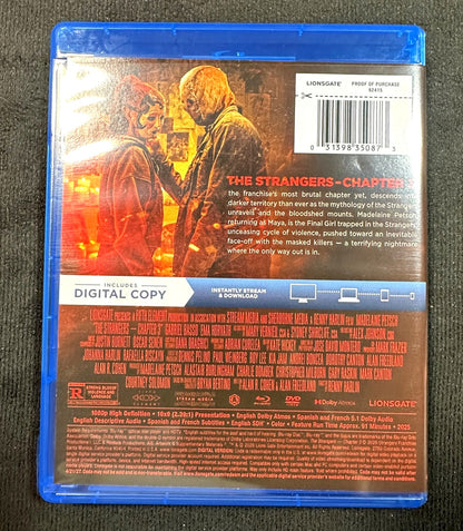 The Strangers: Chapter 3 (Blu-ray, Lionsgate Films)