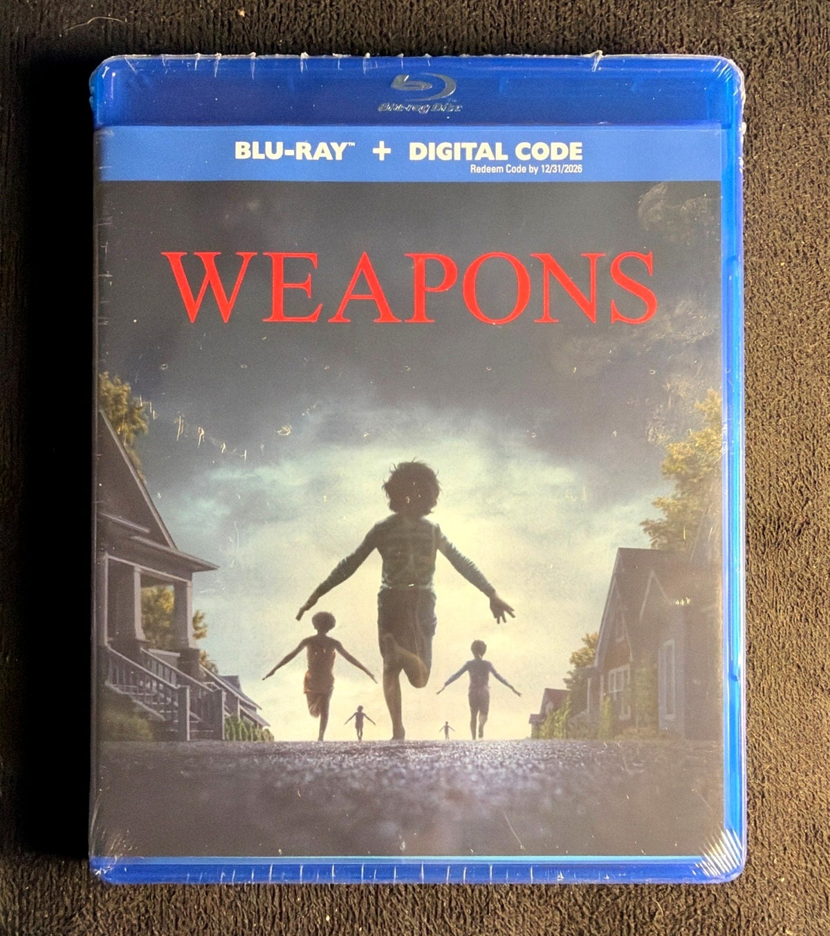 Weapons (Blu-ray, Warner Bros., Modern Horror., Widescreen, NEW/Sealed)