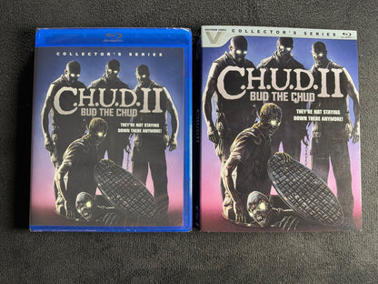 C.H.U.D. II: Bud the Chud (Blu-ray, Vestron Video, Slipcover, NEW/Sealed)