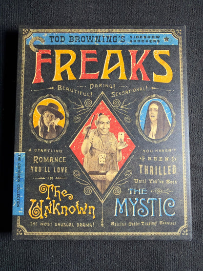 Tod Browning's Sideshow Shockers (Freaks / The Unknown / The Mystic) (Blu-ray)