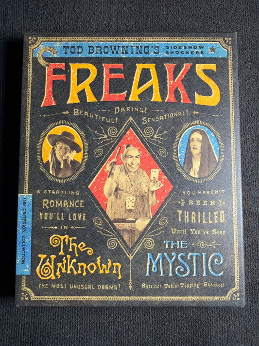Tod Browning's Sideshow Shockers (Freaks / The Unknown / The Mystic) (Blu-ray)