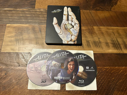 Alita Battle Angel 4K Ultra Hd/3D Blu ray-20th Century Fox-No Dig