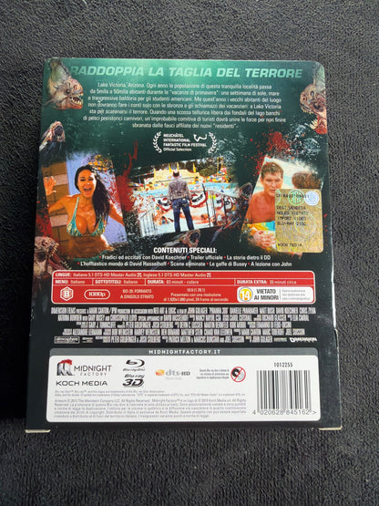 Piranha 3DD (Blu-ray 2D & 3D,  Koch Media, Steelbook, Limited Edition, Region B)