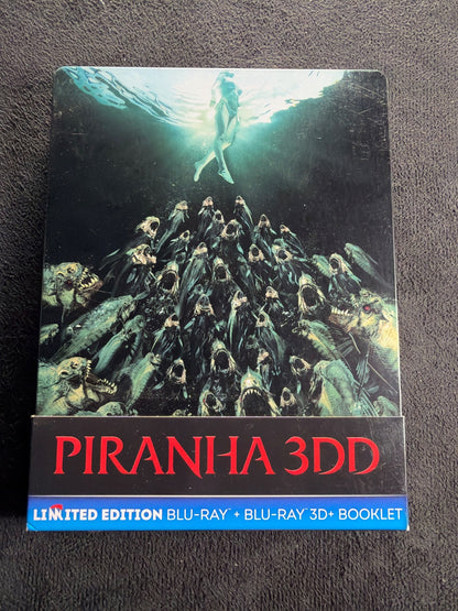 Piranha 3DD (Blu-ray 2D & 3D,  Koch Media, Steelbook, Limited Edition, Region B)