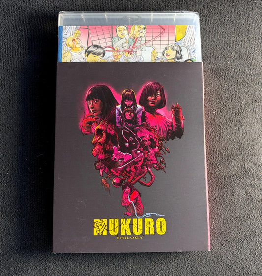Mukuro Trilogy (Blu-ray, Error 4444, Slipcover, Anthology, NEW/Sealed)