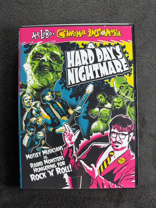 Mr. Lobo's Cinema Insomnia: A Hard Day's Nightmare (DVD, Alpha Video)