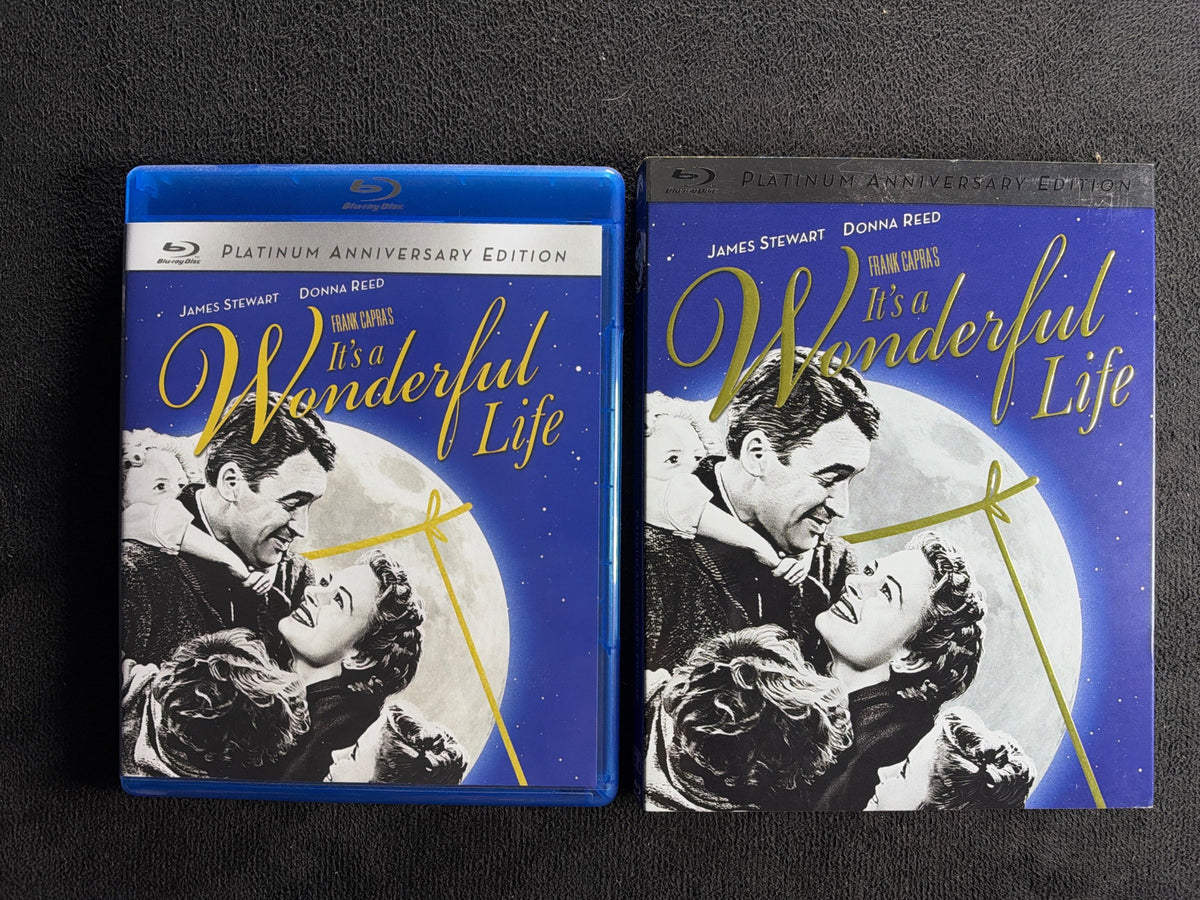It's a Wonderful Life  (Blu-ray, Paramount, Slipcover, Platinum Anniversary Ed)