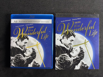 It's a Wonderful Life  (Blu-ray, Paramount, Slipcover, Platinum Anniversary Ed)